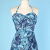 Ensemble maillot de bain 1940 et chemisier assorti