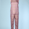 Tailleur pantalon en soie Yves Saint Laurent