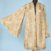 Veste en soie brodée et dentelle circa 1920 griffée Paquin