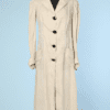 Manteau en lin beige de voyage 1910