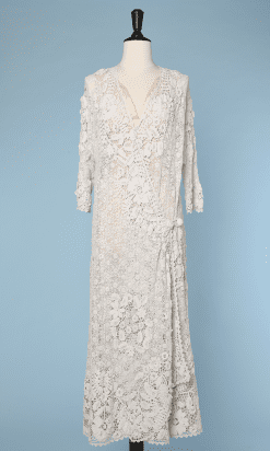 Manteau 1920 en Irlande à motifs en relief