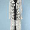 Manteau 1900 en Irlande à motifs de fleurs