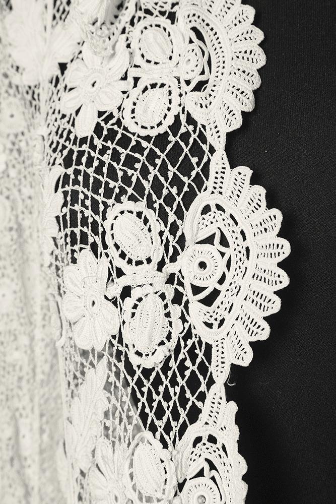 Manteau 1900 en Irlande à motifs de fleurs – Image 3