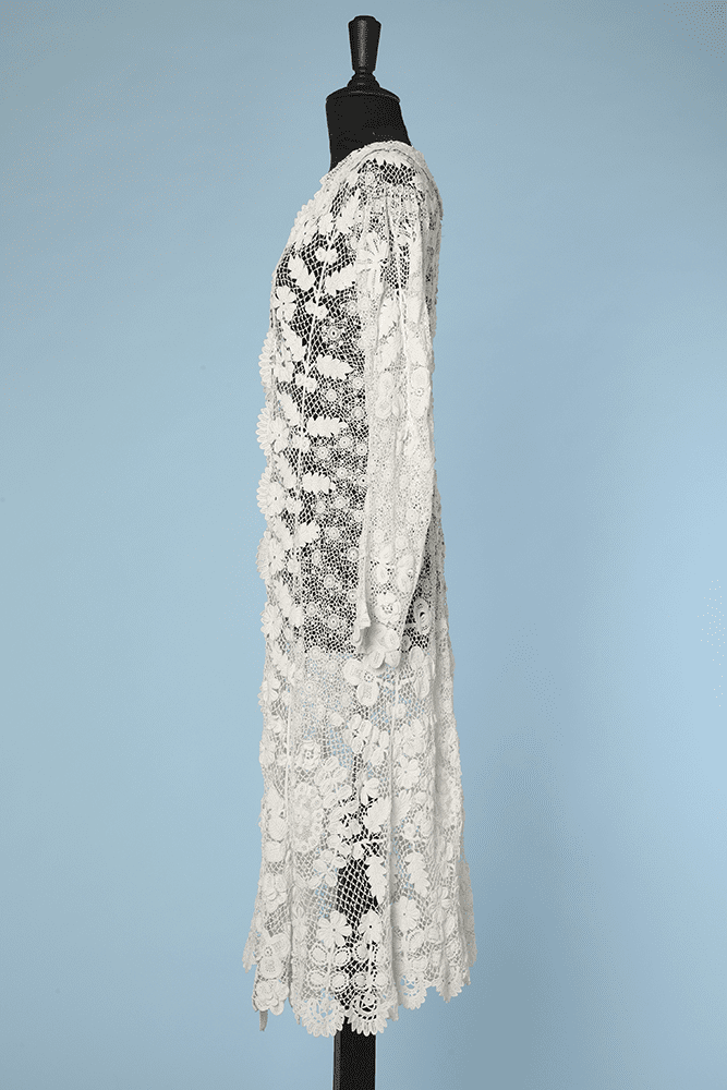 Manteau 1900 en Irlande à motifs de fleurs – Image 5