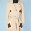 Tailleur robe et manteau 1960-70 en lainage Lilli Ann