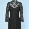 Robe vintage en dentelle noire Dolce & Gabbana