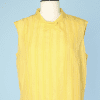 Chemisier 1960 en nylon jaune