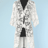 Manteau queue de pie 1900 en Irlande à motifs de fleurs
