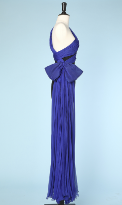 na3105_robe_longue_vintage_bicolore_noire_bleu_electrique_corseterie_t_34_001.png
