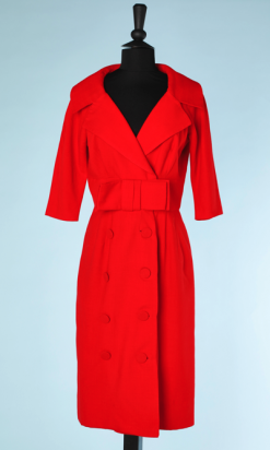 na4541-Robe-en-lainage-rouge-large-noeud-boutons-recouverts-t40-01.png