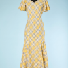 na4560-Robe-longue-1930-en-coton-blanc-à-carreaux-jaunes-et-gris-t34-01.png
