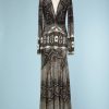 Robe du soir en jersey imprimé serpent Roberto Cavalli