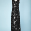 nA4638-Robe-longue-vintage-en-soie-noire-entièrement-brodée-de-paillettes-noires-t38-40-01