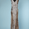 Robe du soir vintage en jersey imprimé Roberto Cavalli