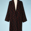 nA4924-Manteau-1950-en-épais-lainage-noir-strié-de-rouge-Lilli-Ann-t40-01