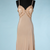 nA4930-Combinaison-1930-en-satin-de-soie-beige-et-dentelle-marron-t38-01