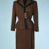 nA4942-Tailleur-1940-en-lainage-marron-chiné-noir-Lilli-Ann-t36-01
