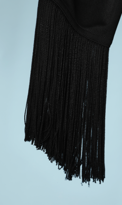 nA5161-Robe-du-soir-en-jersey-de-soie-noir-à-franges-Loris-Azzaro-t36-36-01