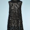 nA5194-Robe-en-tulle-noir-brodée-de-lacets-YSL-t38