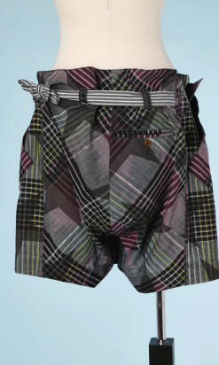 nA5211-Short-en-coton-à-carreaux-et-étoiles-gris-et-violet-Vivienne-Westwood-t46-01