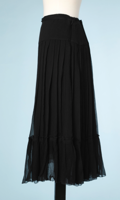 nA5212-Jupe-en-mousseline-noire-plissé-Prada-t44-01