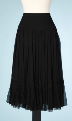nA5212-Jupe-en-mousseline-noire-plissé-Prada-t44-01
