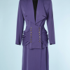 Tailleur 1940 en lainage violet Lilli Ann