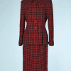 na6471-Tailleur-1940-en-lainage-marine-et-rouge-carreaux-et-croix-t38-01