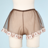 na6514-Shorty-en-nylon-marron-et-dentelle-blanche-et-marron-t-36-01