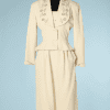 na6775-Tailleur-Robe-bustier-en-reps-ivoire-clous-dorés-et-strass-t34-36-01