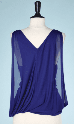 na7415-Tunique-en-rayonne-sans-manches-bleu-éléctrique-Versace-T36-01