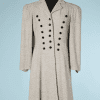 na6716-Manteau-1930-40-en-lainnage-à-chevrons-gris-et-blanc-triple-boutonnage-t38-40-01