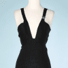 na7381-Débardeur-en-lainage-noir-broche-Méduse-Versace
