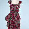 nA8118-Robe-sans-manches-en-coton-motifs-ethniques-rose-noir-écru-t34