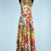 nA8158-Tailleur-chemisier-et-jupe-longue-1970-en-voile-à-rayures-imprimé-de-fleurs-multicolores-t36-01
