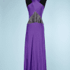 nA7710-Robe-longue-en-jersey-polyamide-et-chaîne-Loris-Azzaro-T36-01