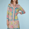 nA8429-Robe-en-soie-turquoise-anis-et-rose-Emilio-Pucci-T36-01