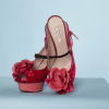 nA8502-Paire-descarpins-nina-Ricci-en-cuir-rose-façon-croco-et-velours-framboise-t385-01