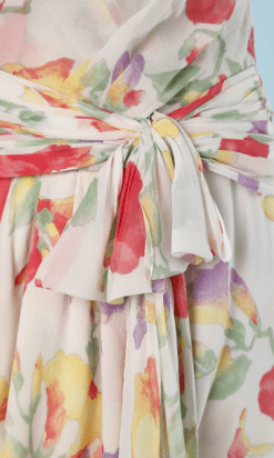 nA6127-Robe-courte-en-mousseline-blanche-imprimé-floral-Chanel-t36-01