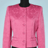 nA6146-Veste-en-soie-rose-vintage-surpiqûres-en-spirale-Dior-t38-01