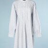 na8818-Chemise-dhomme-1900-en-piqué-de-coton-blanc-à-carreaux-bleu-ciel-001