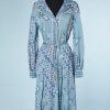 na8821-Robe-en-coton-bleu-imprimé-Emilio-Pucci-t42-001