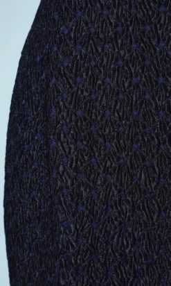 na8824-Robe-vintnage-Ninna-ricci-viscosze-mnarine-et-noire-gnaufrée-et-fils-lurex-t36-38-001