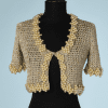 nA9114-Boléro-en-maille-lurex-dorée-argent-perles-dorées-Loris-Azzaro-T32-01