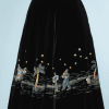 na8876-Jupe-en-velours-noir-personnages-peints-T34-01