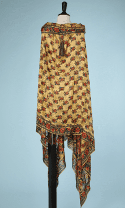 nA8380-Poncho-1920-liberty-soie-Jacquar-et-imprimé-fleurs-01