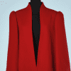 na7014-Veste-en-lainage-rouge-couture-Yves-Saint-Laurent-N°53433-t38-40-01