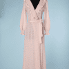 na9553-Déshabillé-en-lainage-tricot-rose-pâle-Christian-Dior-lingerie-t36-01