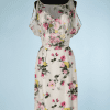 na9681-Robe-de-cocktail-1960-en-soie-jacquard-et-moussline-imprimée-fleurs-pailletée-t34-01