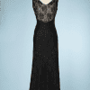 na9768-Robe-longue-en-dentelle-noire-et-applications-de-fleurs-en-soie-t76cm-01